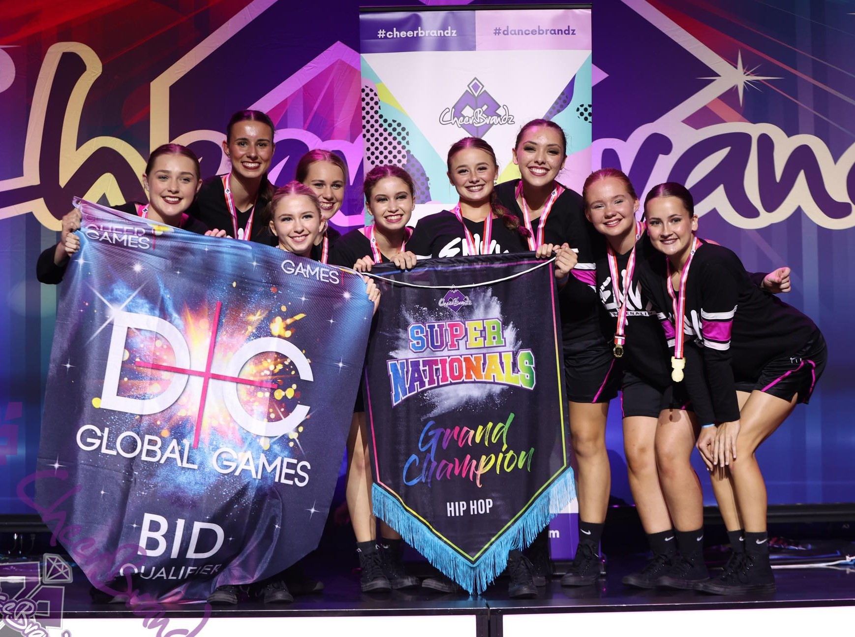 Mackay Cheer and Dance Envy Starlets Clinch Super Grand Champions